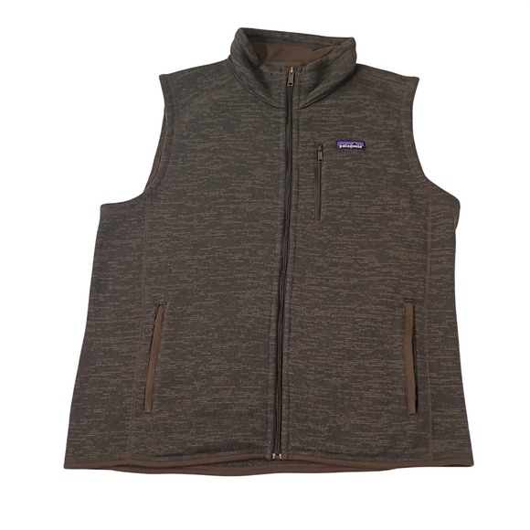 Patagonia Other - Patagonia Better Sweater Vest Mens XL Brown Full Zip Fleece 25881 FA15